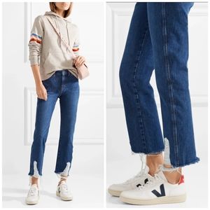 NWT Anthropologie Mih Cult Straight Raw Hem Jean